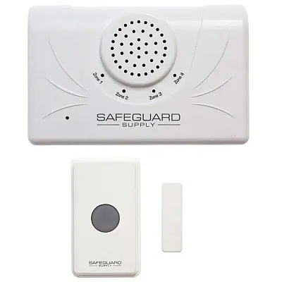Safeguard Supply ERA Doorbell / Magnetic Sensor with Chime Receiver ERA-UTDCR