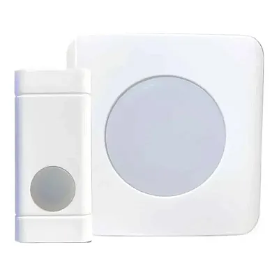 Safeguard Supply WC180-SS Wireless Flashing Strobe Doorbell Kit WC180-SS
