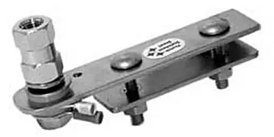 Flat Mirror Arm &quot;Clamp-On&quot; Mt W/K-4 Stud Ss134