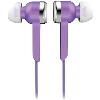 Iq Sound Iq-113 Purple Digital Stereo Earphones, Iq-113 (Purple)