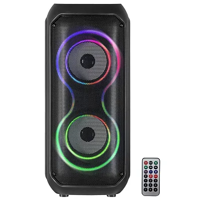 Iq Sound Iq-3404Bt 6-Watt Portable Bluetooth Rechargeable Speaker With Dual 4-In
