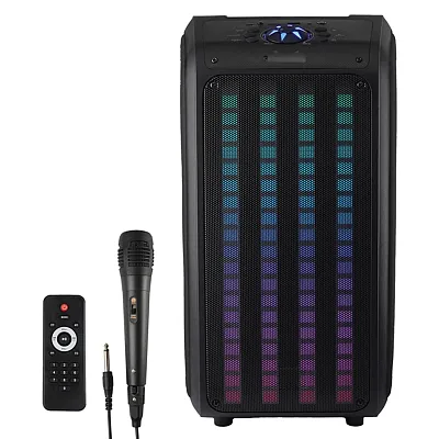Iq Sound Iq-8265Bt Sound Traveler 20-Watt-Continuous-Power Portable Backpack Spe