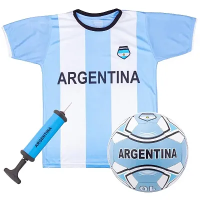 Argentina Kids Soccer Kit - Medium SSCR-701