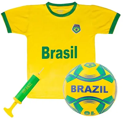 Brazil National Team Kids Soccer Kit X-Large SSCR-709