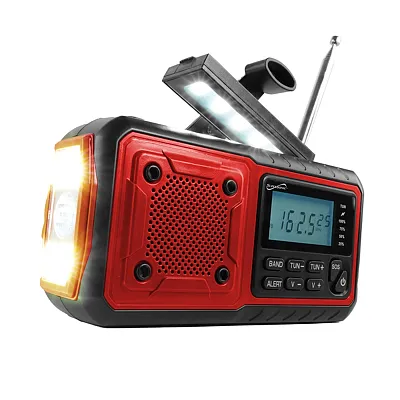 Supersonic Sc-1078Ern Guardian Portable Am/Fm/Noaa Weather Alert Emergency Radio