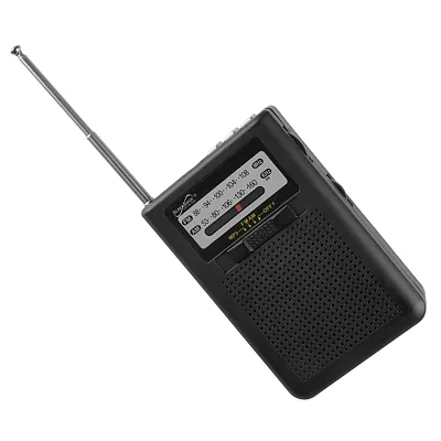 Supersonic Sc-1108Bt Goradio+ 4.2-Watt Portable Am/Fm Radio With Bluetooth, Batt