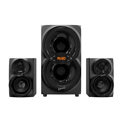 Supersonic Sc-1136Bt 30-Watt-Rms Bluetooth Sc-1136Bt 2.1 Multimedia Speaker Syst