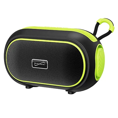 Supersonic Sc-2334Bt Grn 7-Watt-Rms Vibe!! Dock Portable Bluetooth Rechargeable