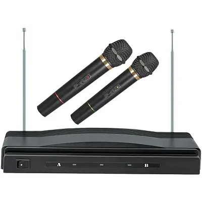 Supersonic Sc-900 Professional Dual Wireless Microphone System