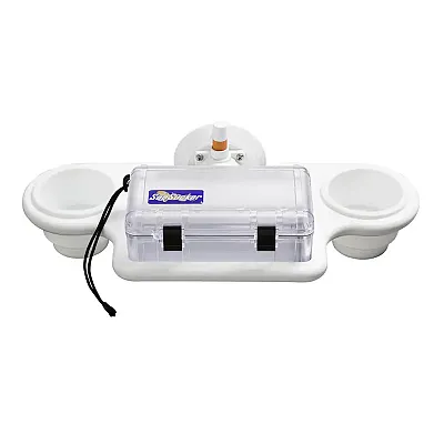 SEASUCKER MC5309 2-Cup Holder With Large Dry Box