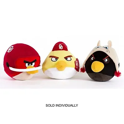 Simon Sez Oklahoma Sooners Angry Birds - Black