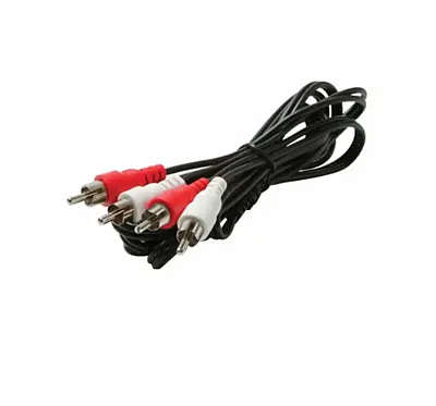 Steren 255-130 12&#039; 2-Rca Plugs To 2 Rca-Plugs