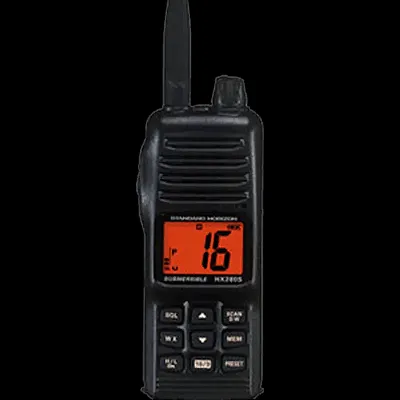 STANDARD HX380 Vhf-Hh 5Watt W/Land Mobile Channel