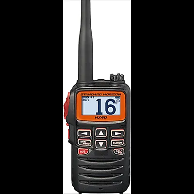 STANDARD HX40 Vhf-Hh 6W Ultra Compact W/Fm Rcvr.