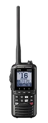 STANDARD HX890BK Vhf-Hh 6 Watt W/Gps&Fm Rcvr Blk