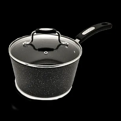 STARFRIT USA 0316004000 The Rock 3 Qt. Saucepan With Lid