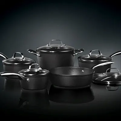STARFRIT USA 0347070010 The Rock 10Pc Set W/Lids&Bkelt Hndl