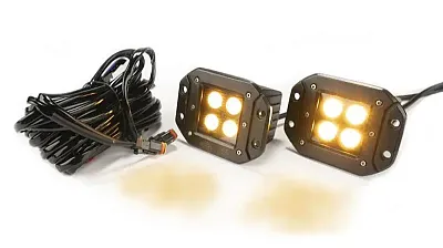 SOUTHERN TRU 77915K 2-Inch Square Flush Mount Cree Led