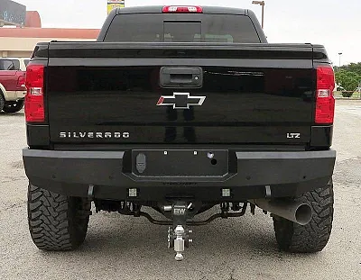 STEELCRAFT 7620410 Fortis Rear Bumper Textured Black