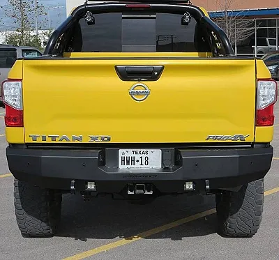 STEELCRAFT 7624080 Fortis Rear Bumper Textured Black