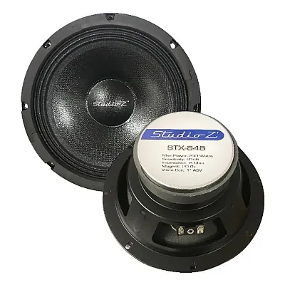 Studio Z 8&quot; Replacement Woofer 200W Max. 8 Ohm Svc