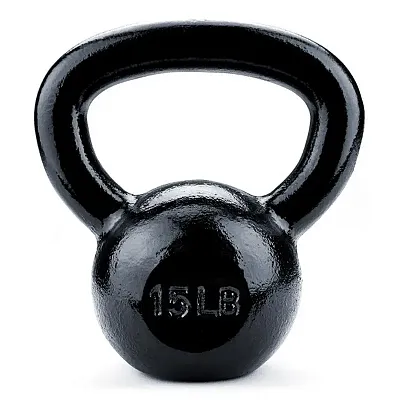 15lb Cast Iron Kettlebell SWGT-204