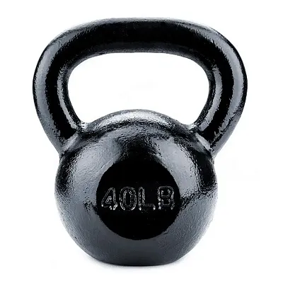 40lb Cast Iron Kettlebell SWGT-2096882