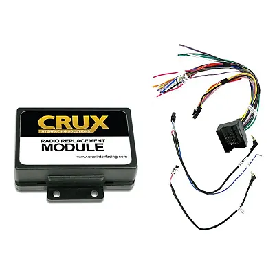 Crux Radio Replacement With Swc Retention For Volkswagen Vehicle