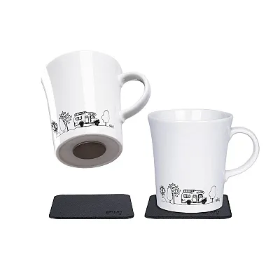 SILWY MAGNET 2713092BCA Handle Cups Camping Black