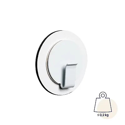 SILWY MAGNET H00014KW1 Magnetic Hook Clever White