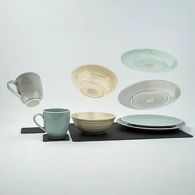 SILWY MAGNET POVSMM Porcelain Tableware Set Mix & Match