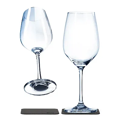 SILWY MAGNET S02513012 Magnetic Crystal Glass Wine