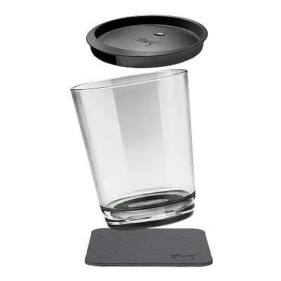 SILWY MAGNET S02515071 Magnetic Drinking Cup Pearl Grey