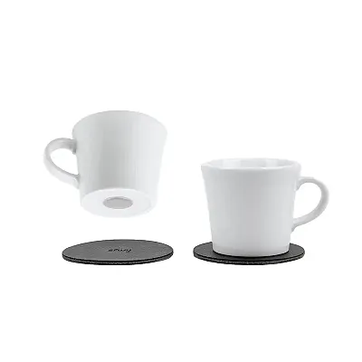 SILWY MAGNET S07014042B Porcelain Magnetic Espresso Cups