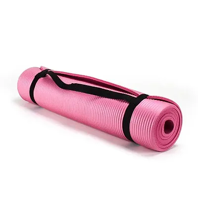3/8-Inch (8mm) Professional Yoga Mat - Pink SYOG-051