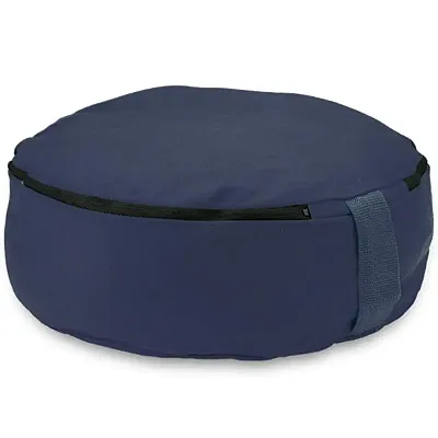 Blue 15&quot; Round Zafu Meditation Cushion SYOG-503