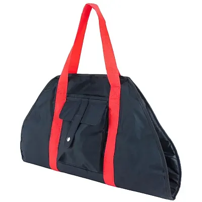 Black Yoga Mat Cargo Carrier with Adjustable Straps SYOG-602