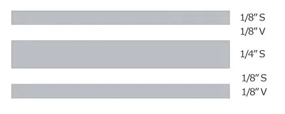 TRIMBRITE T0510 Multistripe Tape 3/4&#039;Slvr