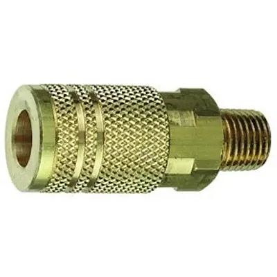 TRUFLATE 13225 Coupler C21B Brs 1/4 Im 1