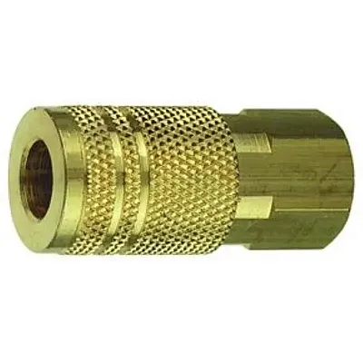 TRUFLATE 13235 Coupler C20B Brs 1/4 Im 1