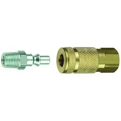 TRUFLATE 13301 Coupler Plug Set 1/4 Aro