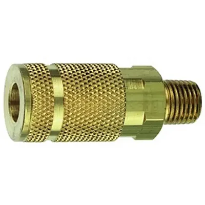 TRUFLATE 13325 Coupler C37B Brs 1/4 Aro 1/4Mpt