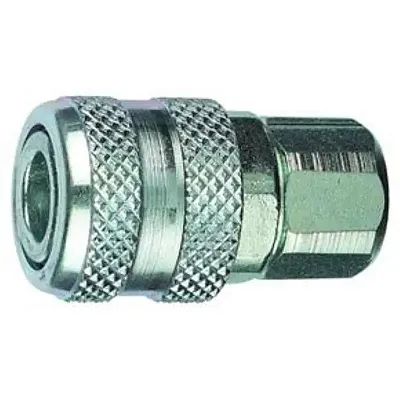 TRUFLATE 13775 Coupler Push C46 Stl 1/4 Aro 1/4F
