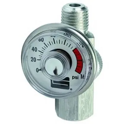 TRUFLATE 41135 Gauge Inflator Dual Foot