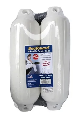 TAYLOR MADE 310152P 5&#039; X 18&#039; Bg 2 Pk. White W/Blk. Rope