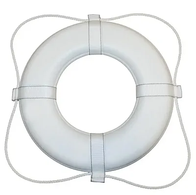 TAYLOR MADE 380 30' White Foam Ring Buoy