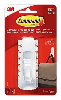 3M 17003ES Command Large Utility Hooks