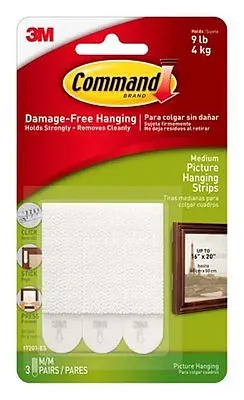 3M 17201ES Command Medium Picture Hanging