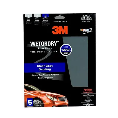3M 32022 Wetordry Sheet 9X11 1200G
