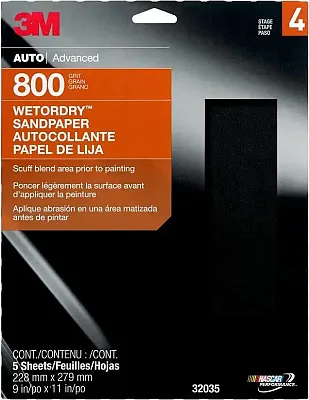 3M 32035 Imp Wetordry Sheet P800